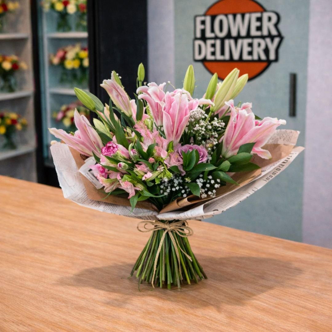 Medium Lily Bouquet