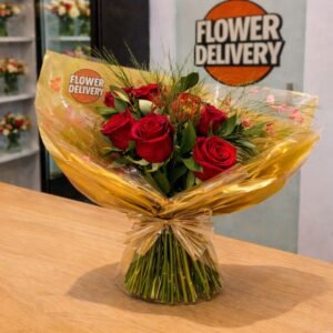 Medium Red Roses Bouquet